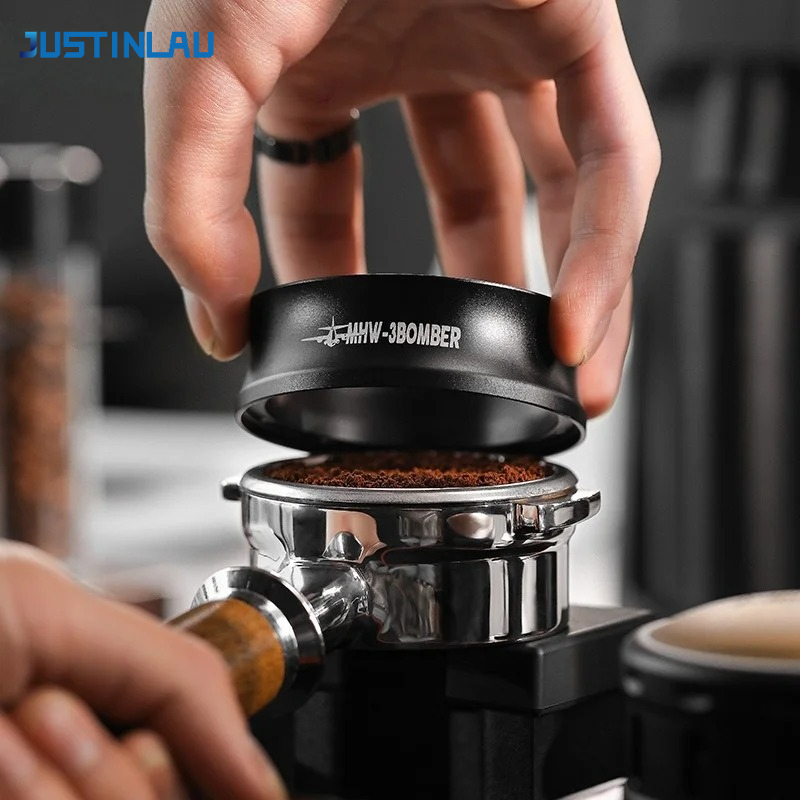 Dosing Funnel Ring - JUSTINLAU 51/54/58mm Kaffee Dosierung Trichter Magnetische