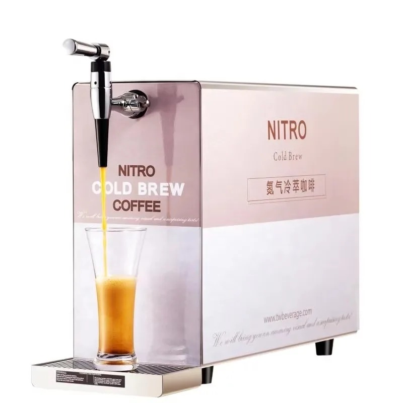 Coffee Equipment Tray - NEUER Tisch-Nitro-Cold-Brew-Kaffee-Spender Bag-in-Box für Büronutzung Edelstahl-Konstruktion