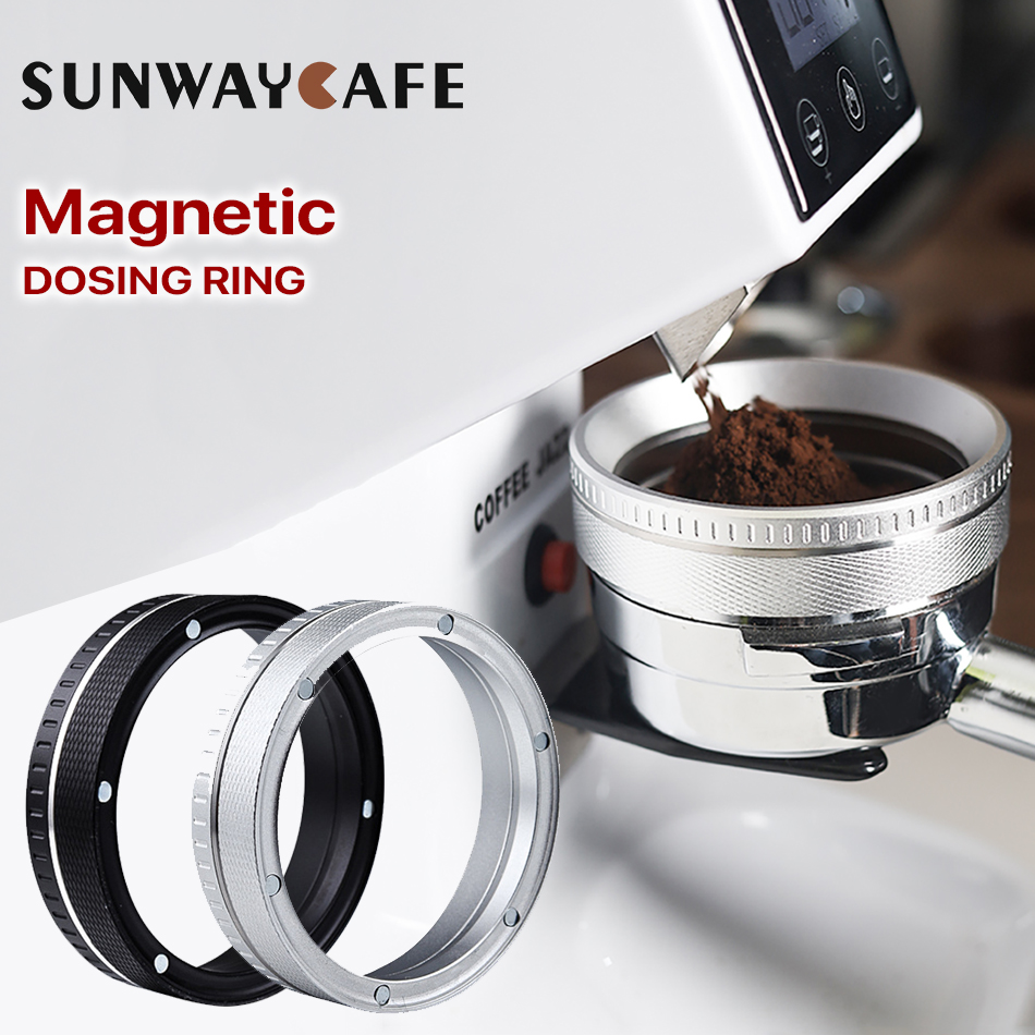 Dosing Funnel Ring - Magnetischer Kaffeedosiertrichter, Espresso-Dosierring, Siebträger-Trichter für 51