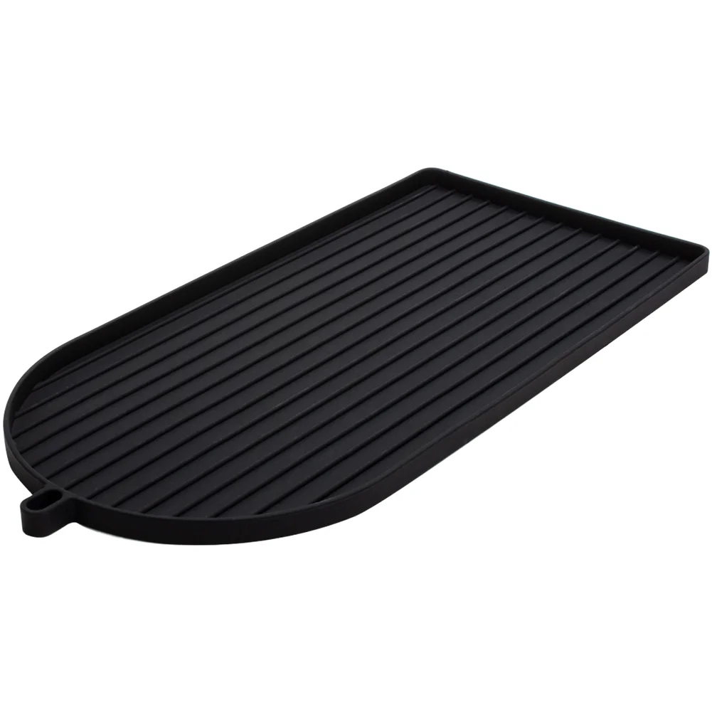 Coffee Equipment Tray - Rutschfeste Silikon-Kaffeemaschinenmatte, Abtropfschale mit erhöhtem Rand