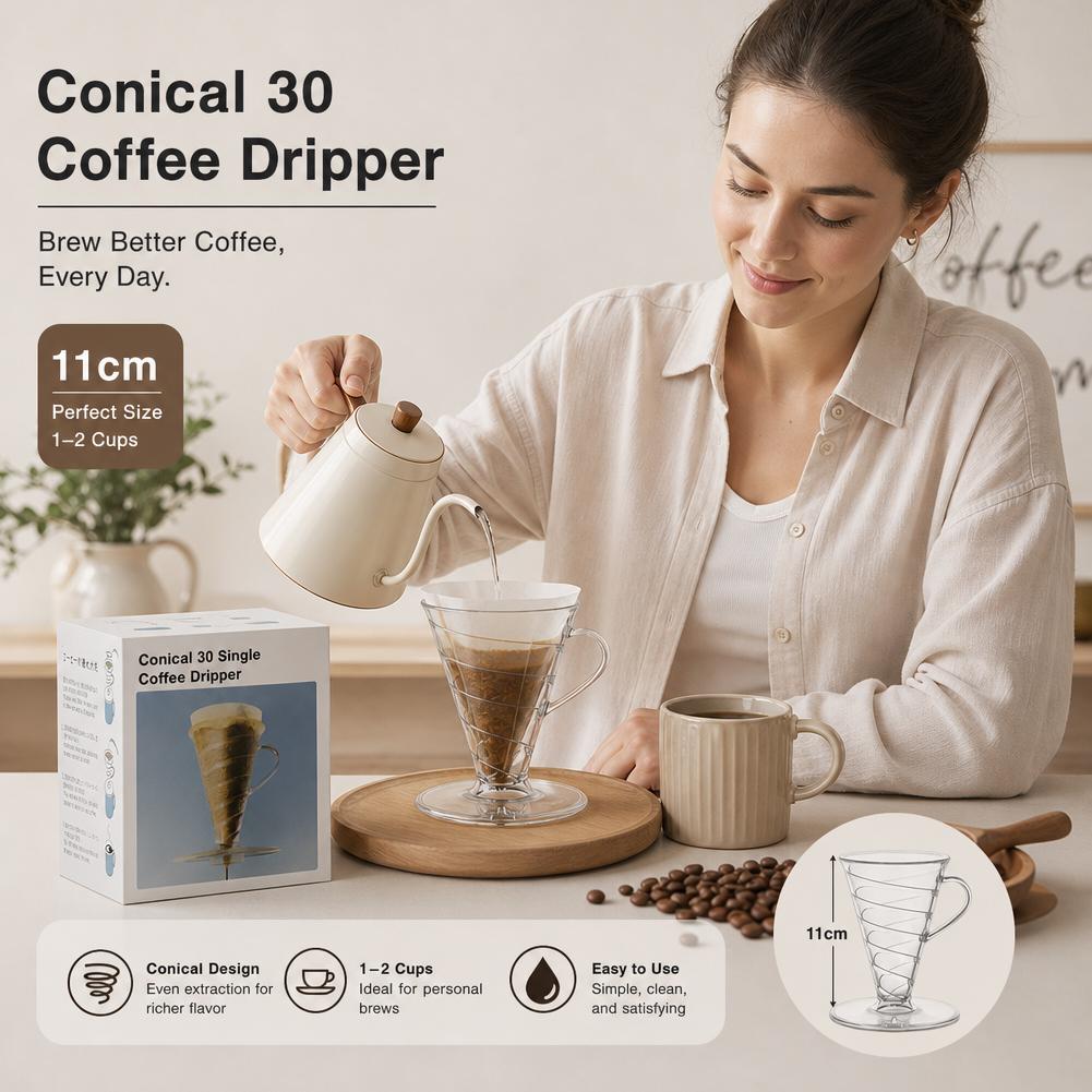 Kaffeefilter Konisch 30 Stück  – Dosing Funnel Ring Bewertung und Preis