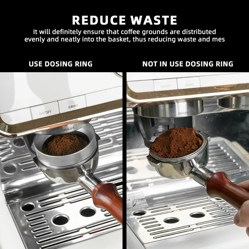 51/53/58mm ABS Espresso Dosier – Dosing Funnel Ring Bewertung und Preis