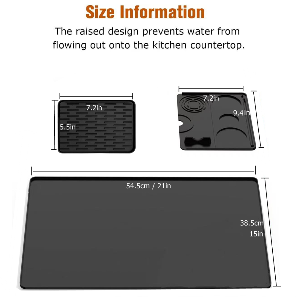 Silikon-Kaffeemaschinenmatte,  – Coffee Equipment Tray Bewertung und Preis