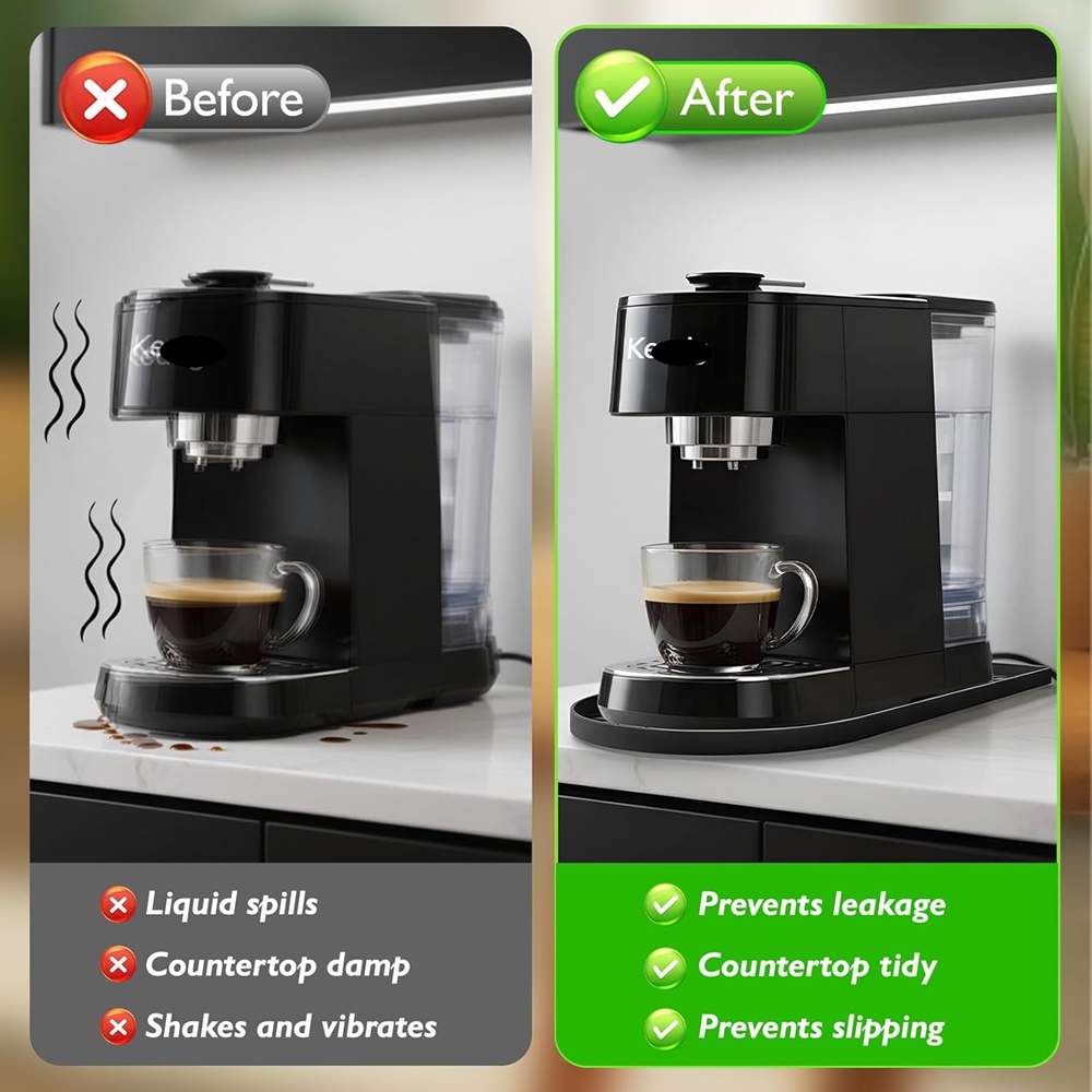 Silikon-Kaffeemaschinenmatte 4 – Coffee Equipment Tray Bewertung und Preis