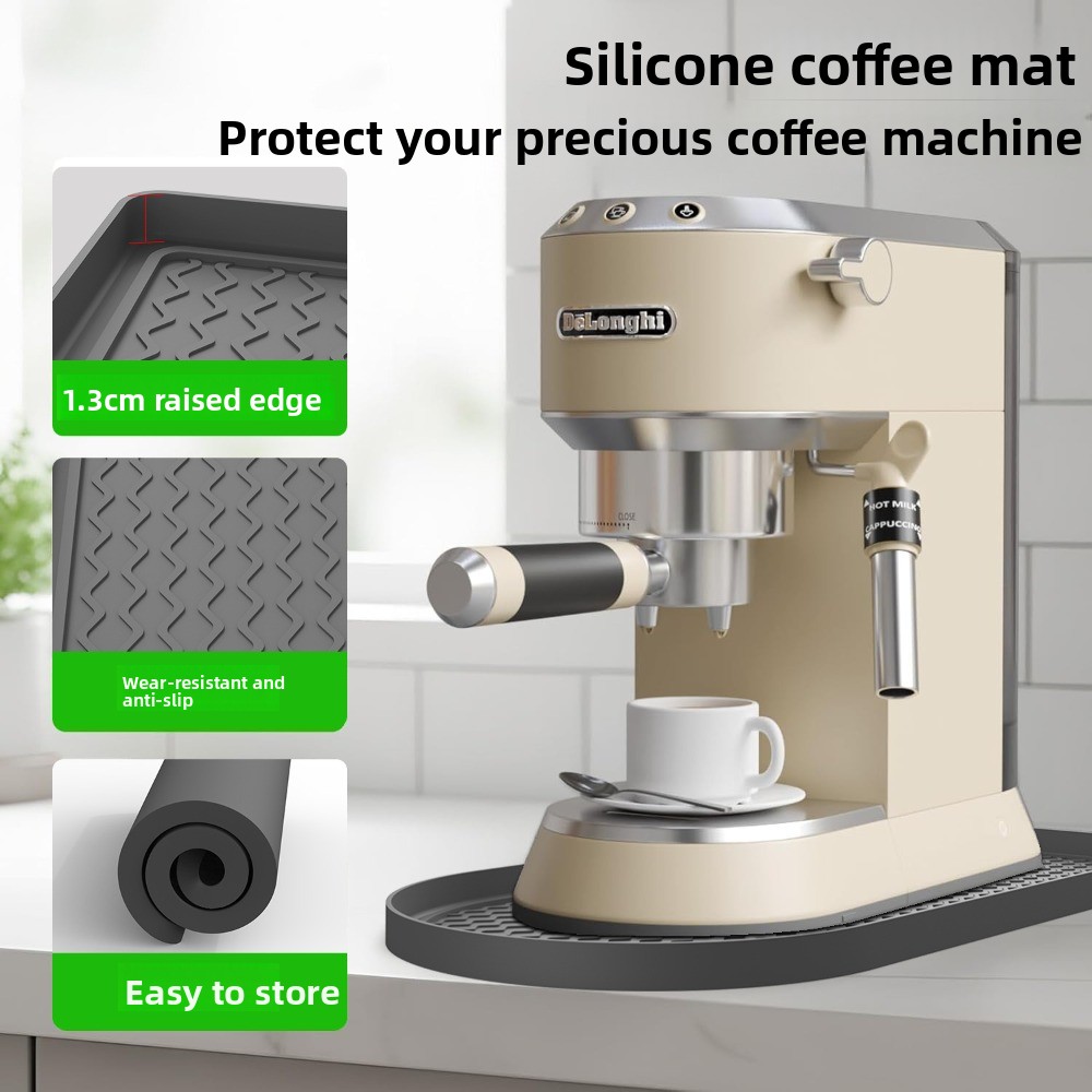 Silikon-Kaffeemaschinenmatte 4 – Coffee Equipment Tray Bewertung und Preis